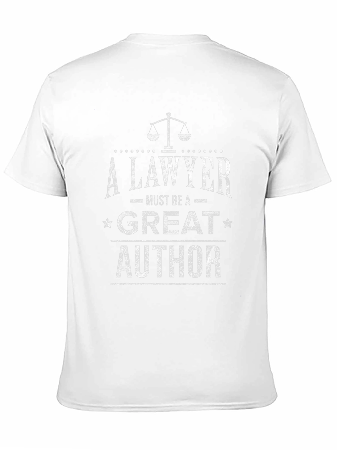 Lawyer Author T-Shirt - Attorney Gift