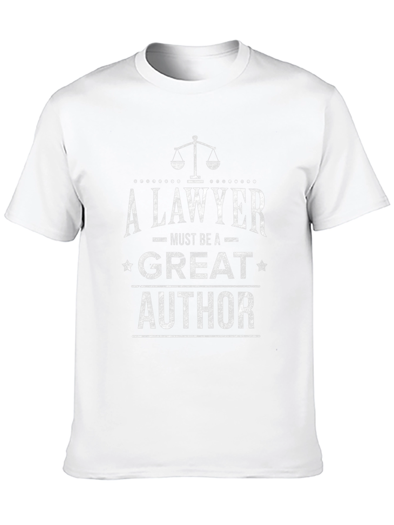 Lawyer Author T-Shirt - Attorney Gift