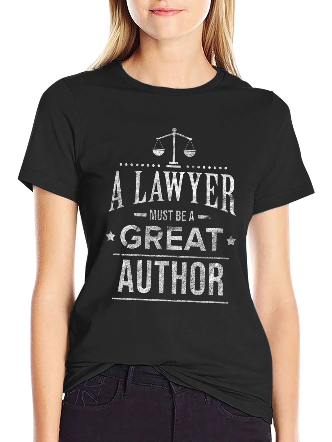 Lawyer Author T-Shirt - Attorney Gift