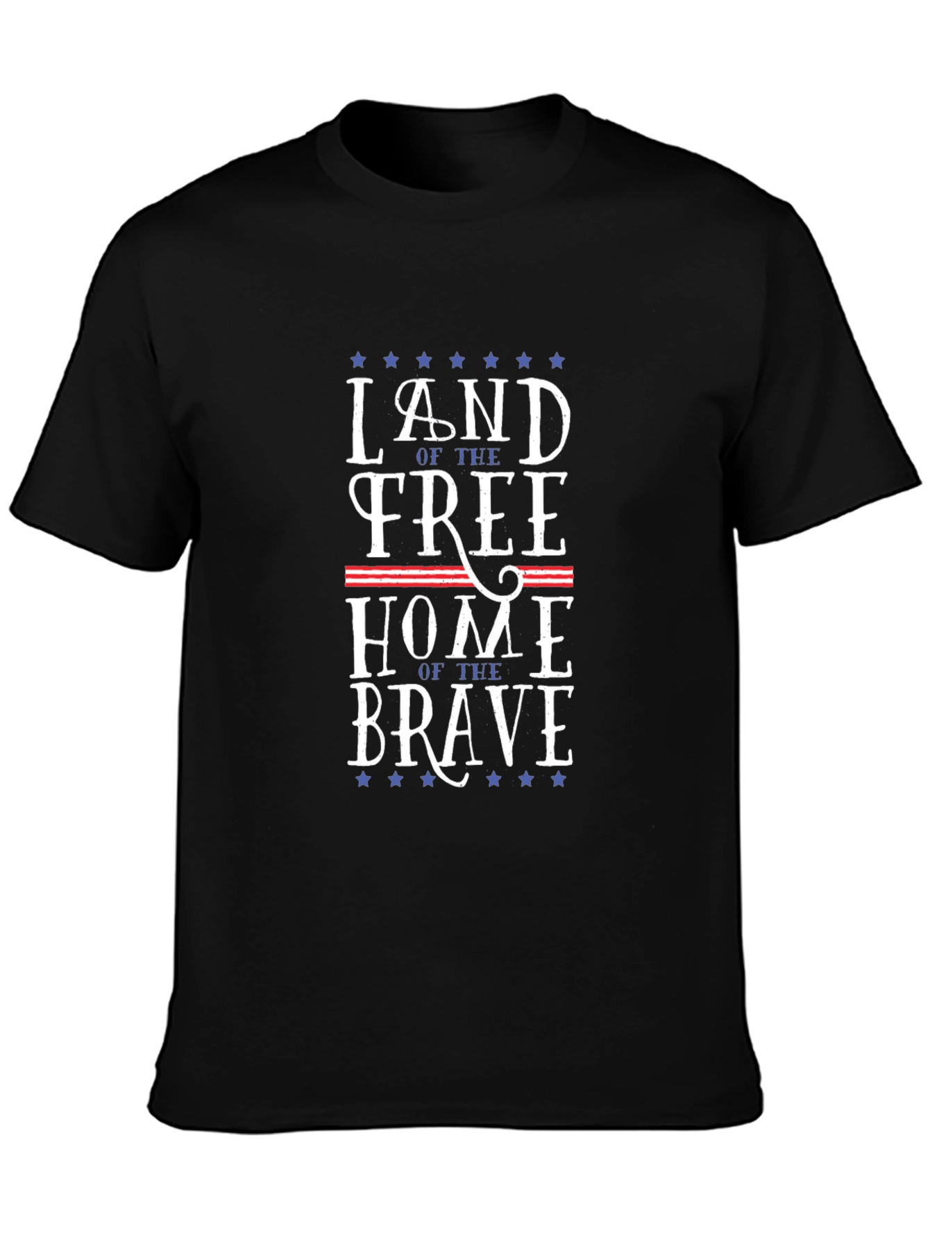 Land of the Free Patriotic T-Shirt