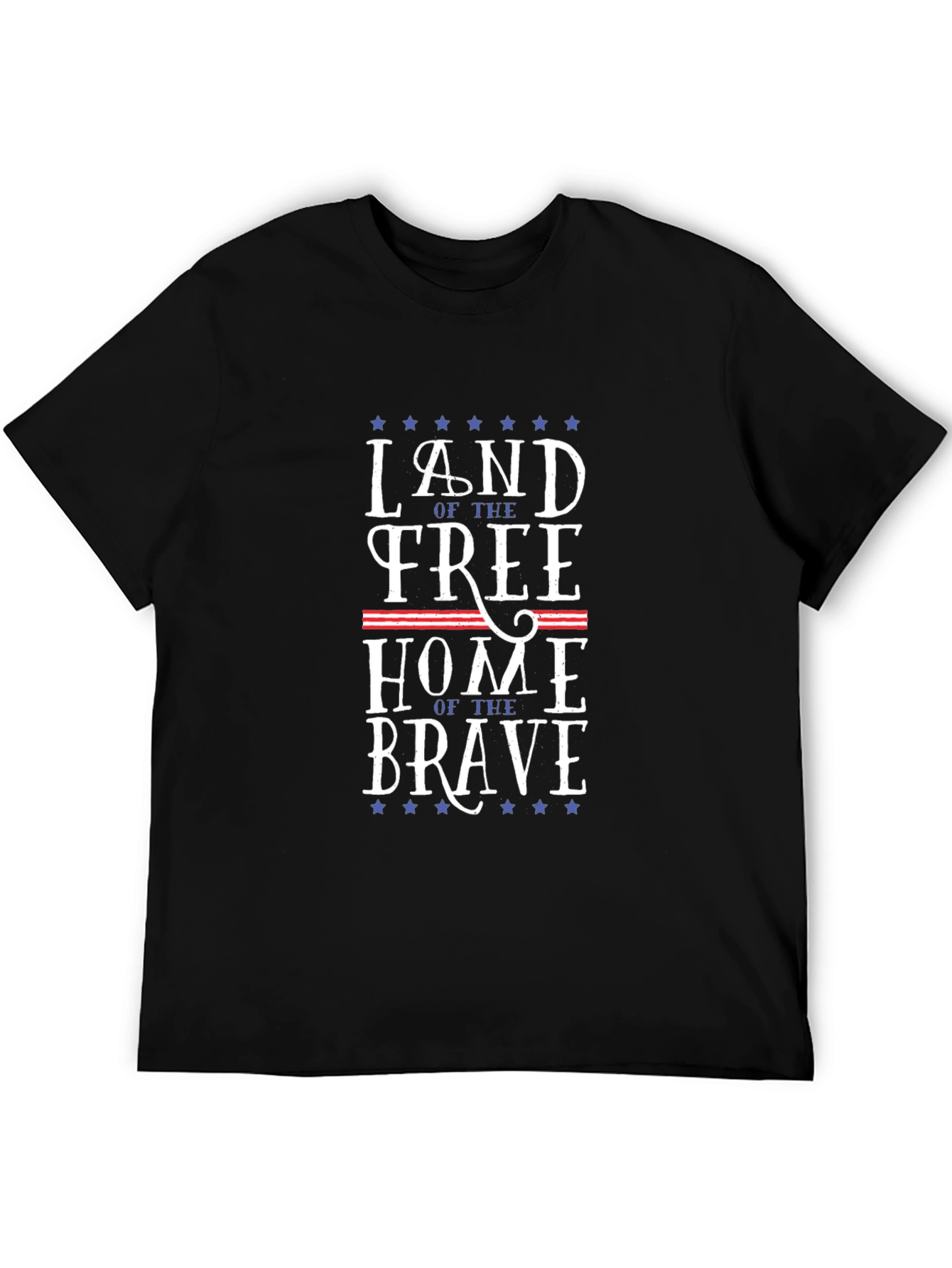 Land of the Free Patriotic T-Shirt
