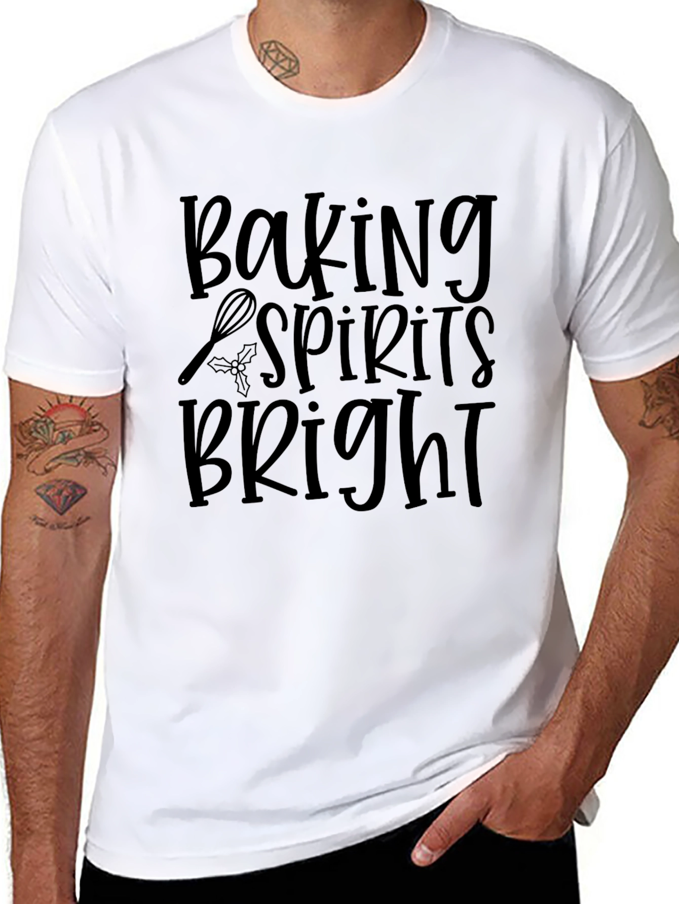 Baking Spirits Bright Holiday T-Shirt