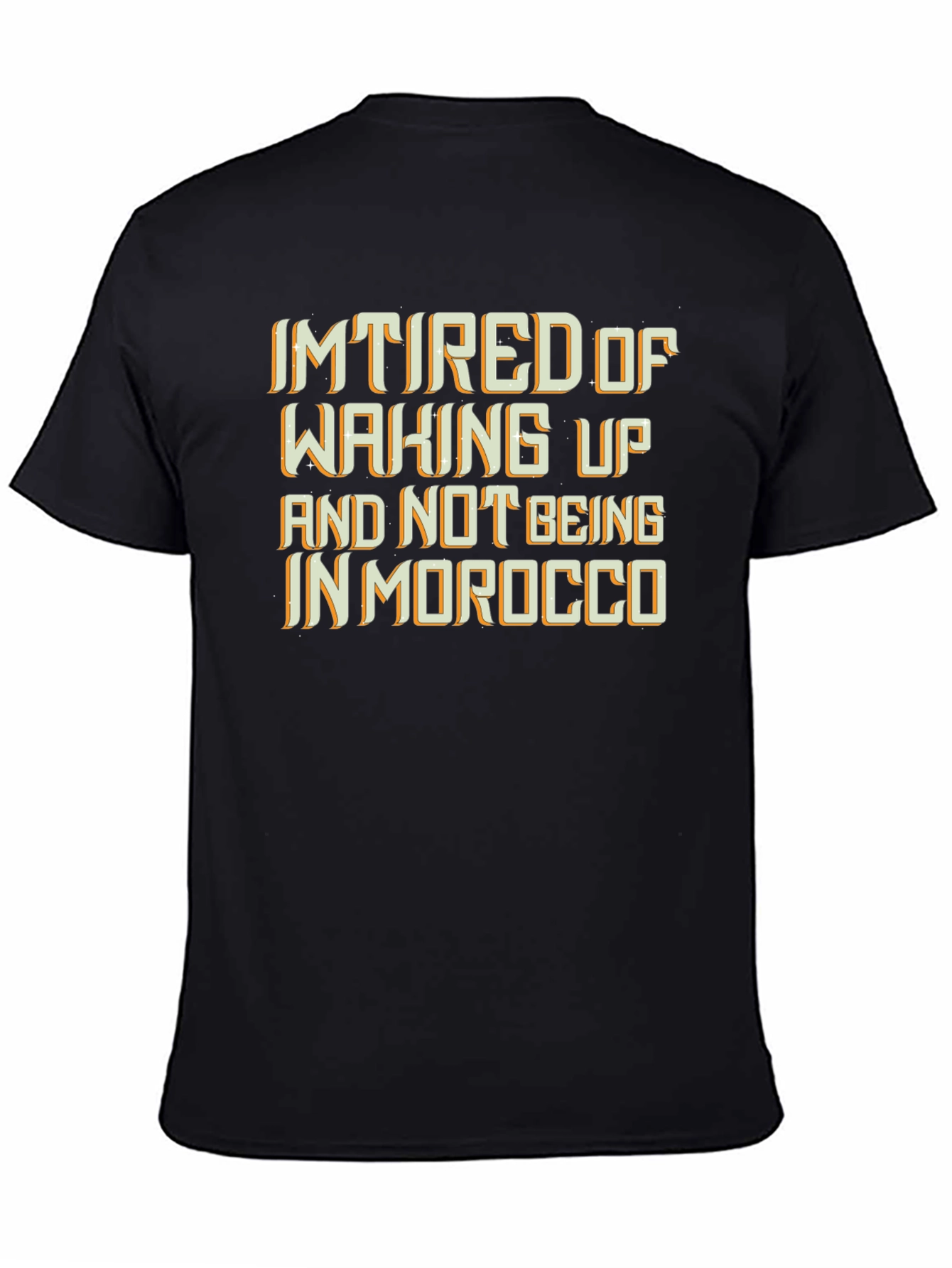 Funny Morocco T-Shirt Vacation Souvenir