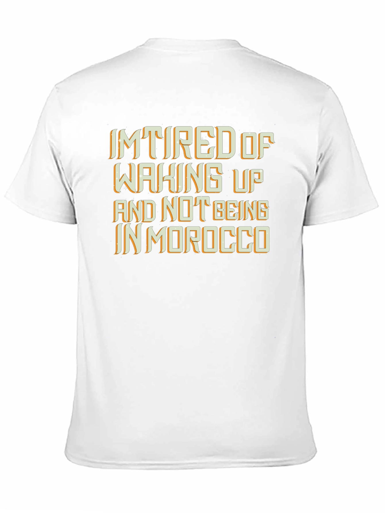 Funny Morocco T-Shirt Vacation Souvenir