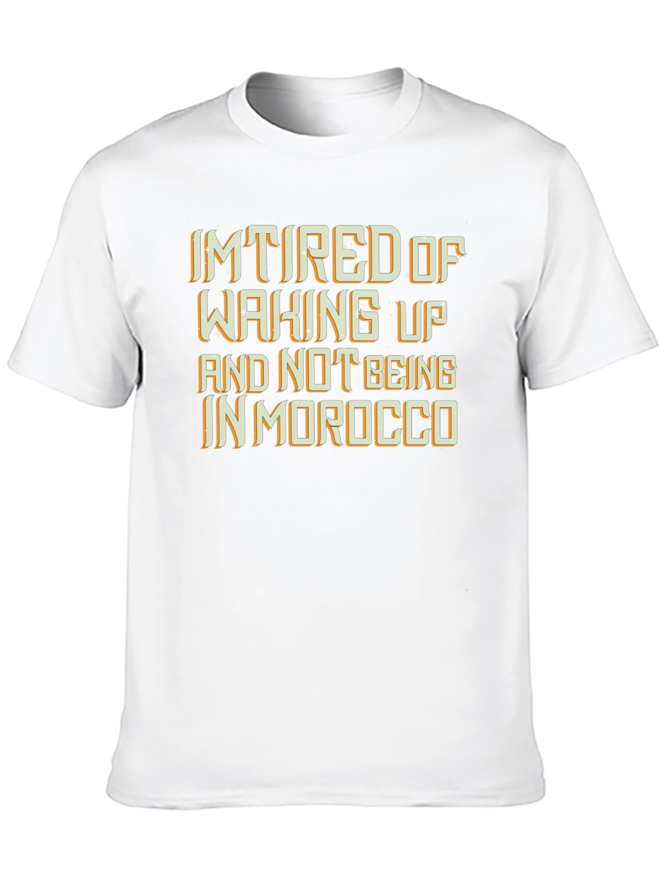 Funny Morocco T-Shirt Vacation Souvenir
