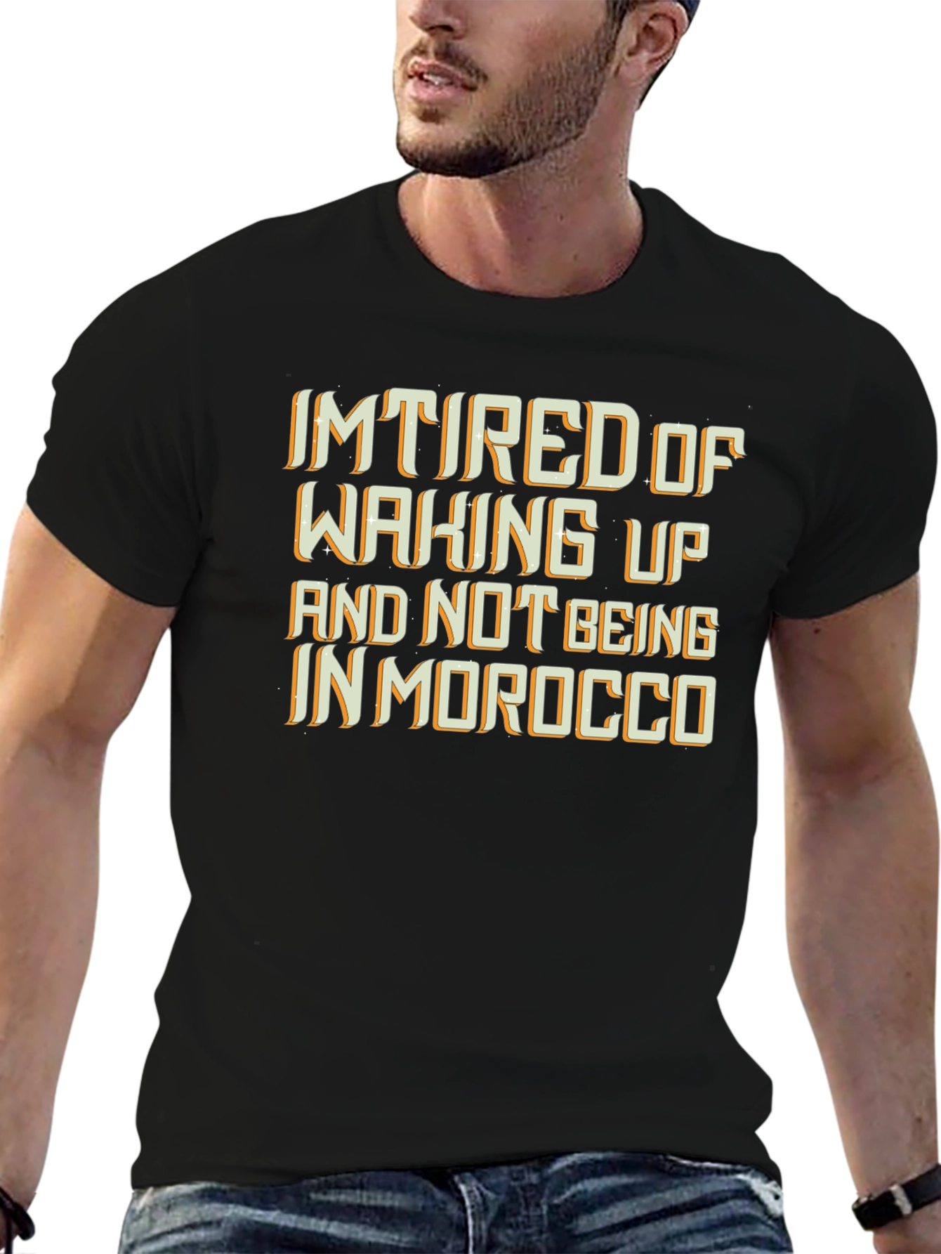 Funny Morocco T-Shirt Vacation Souvenir