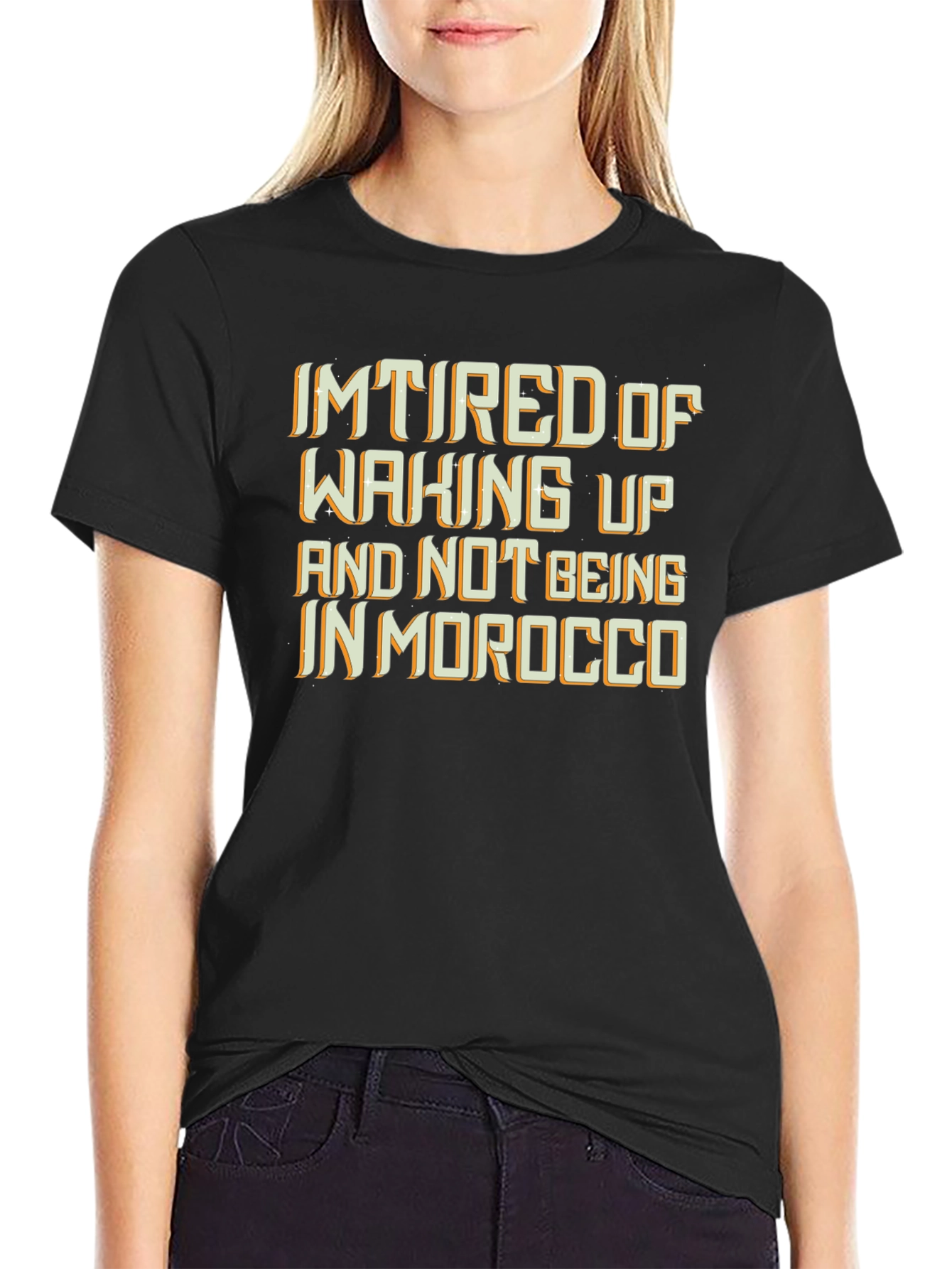 Funny Morocco T-Shirt Vacation Souvenir