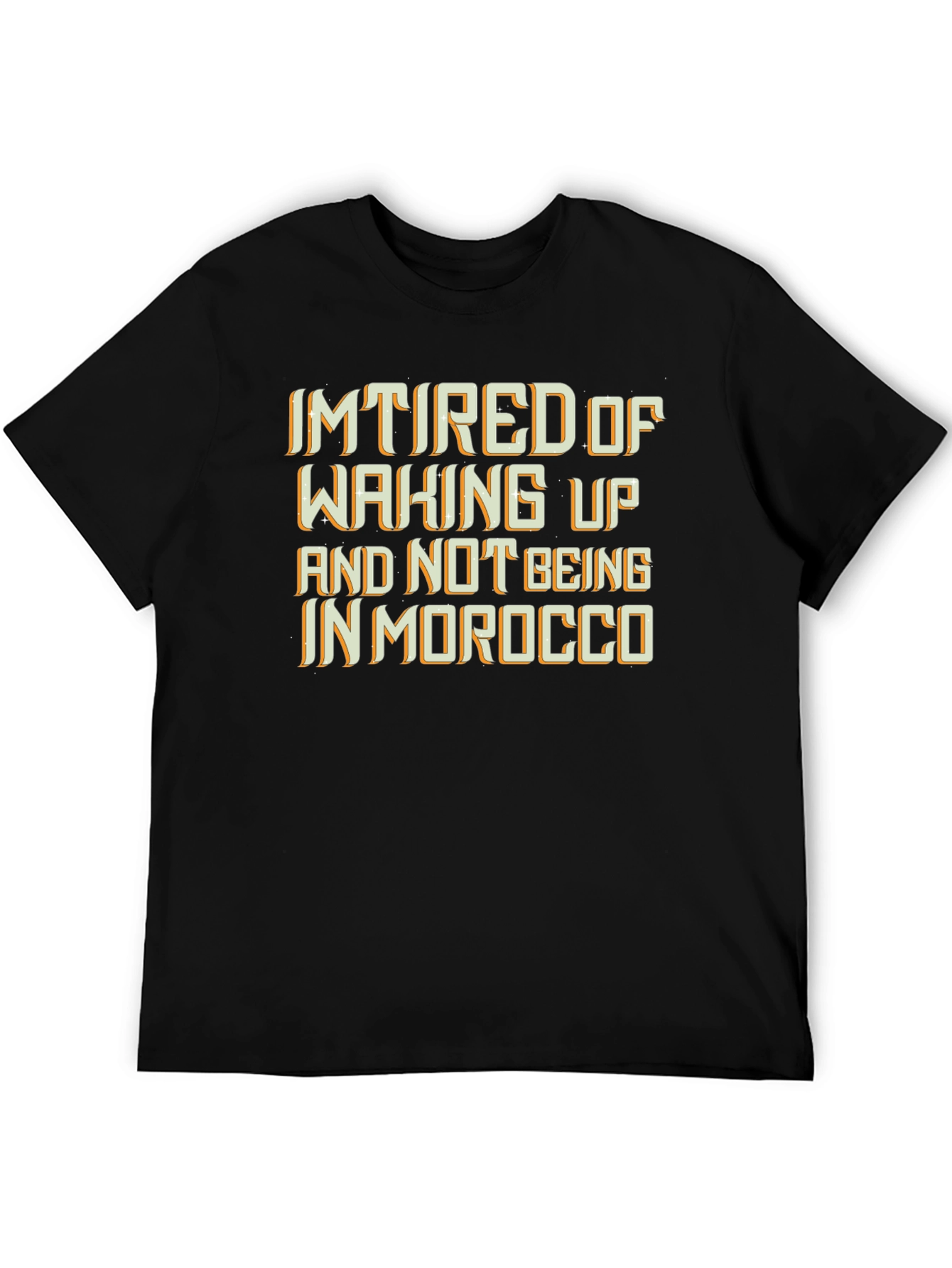 Funny Morocco T-Shirt Vacation Souvenir