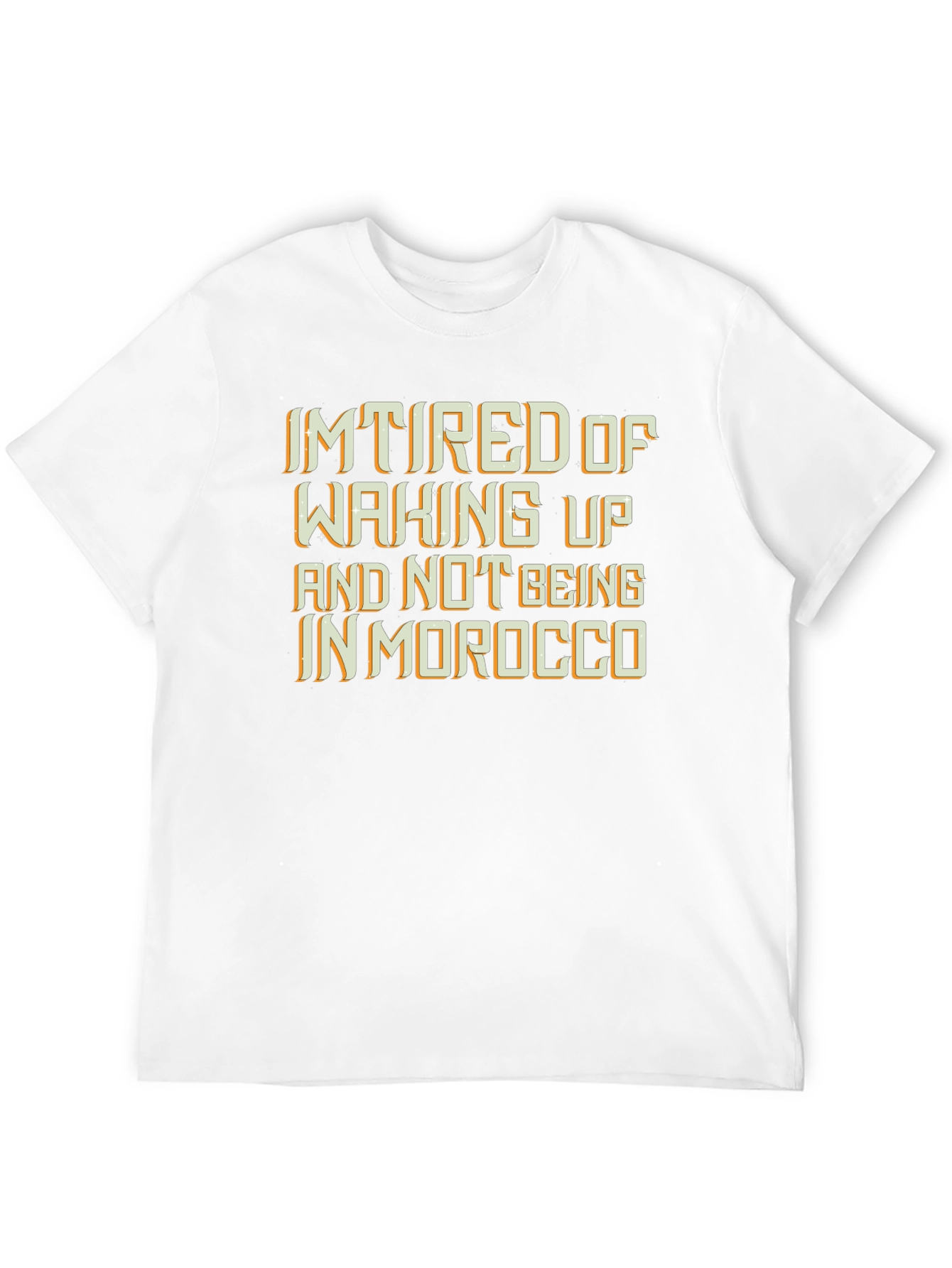 Funny Morocco T-Shirt Vacation Souvenir