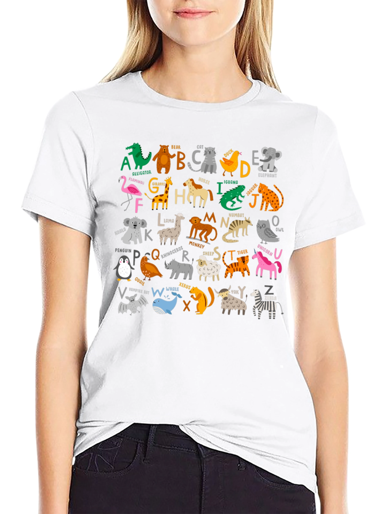 Animal Alphabet T-Shirt