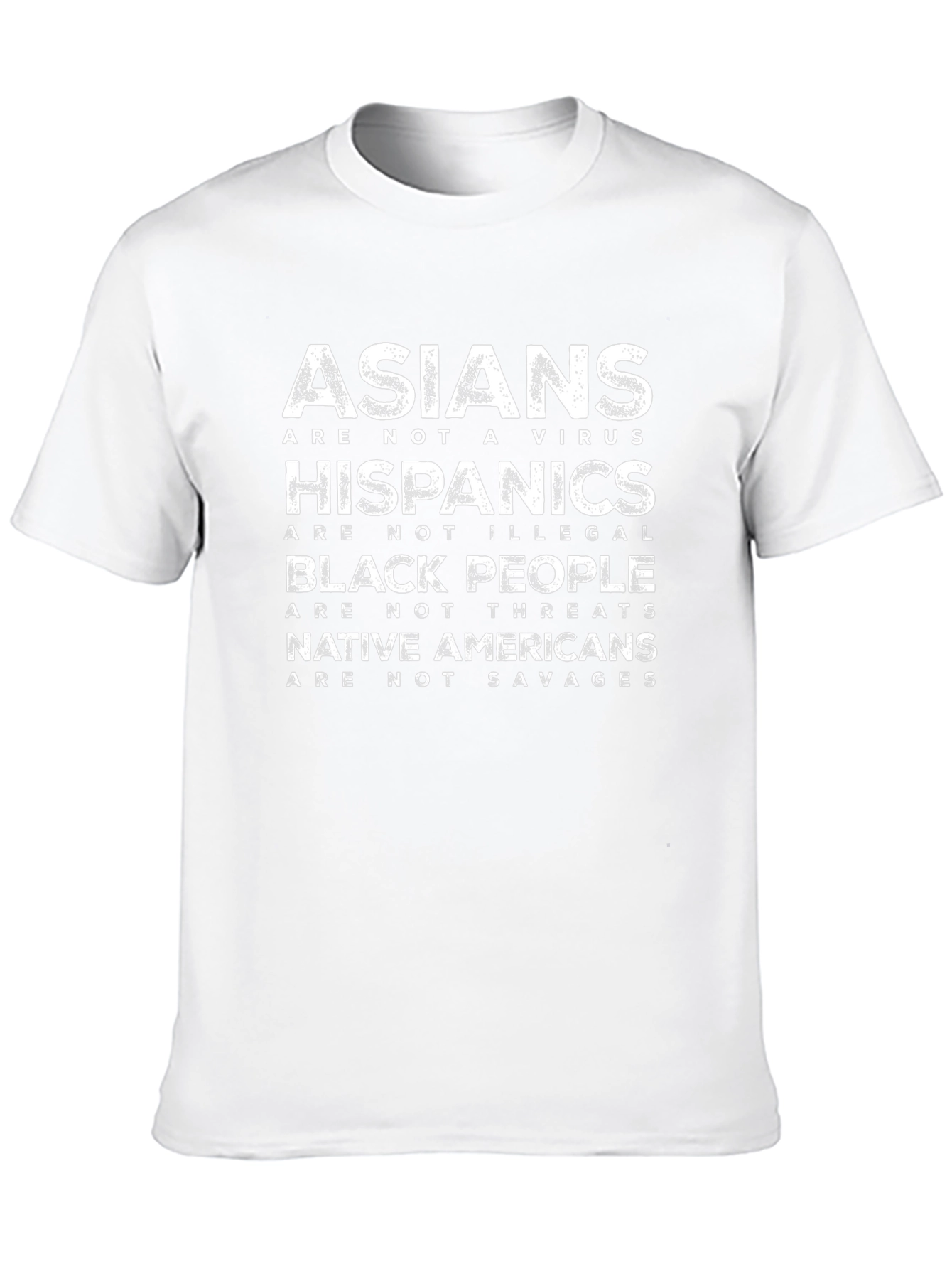 Equality T-Shirt - Asians Hispanics Black People Native Americans