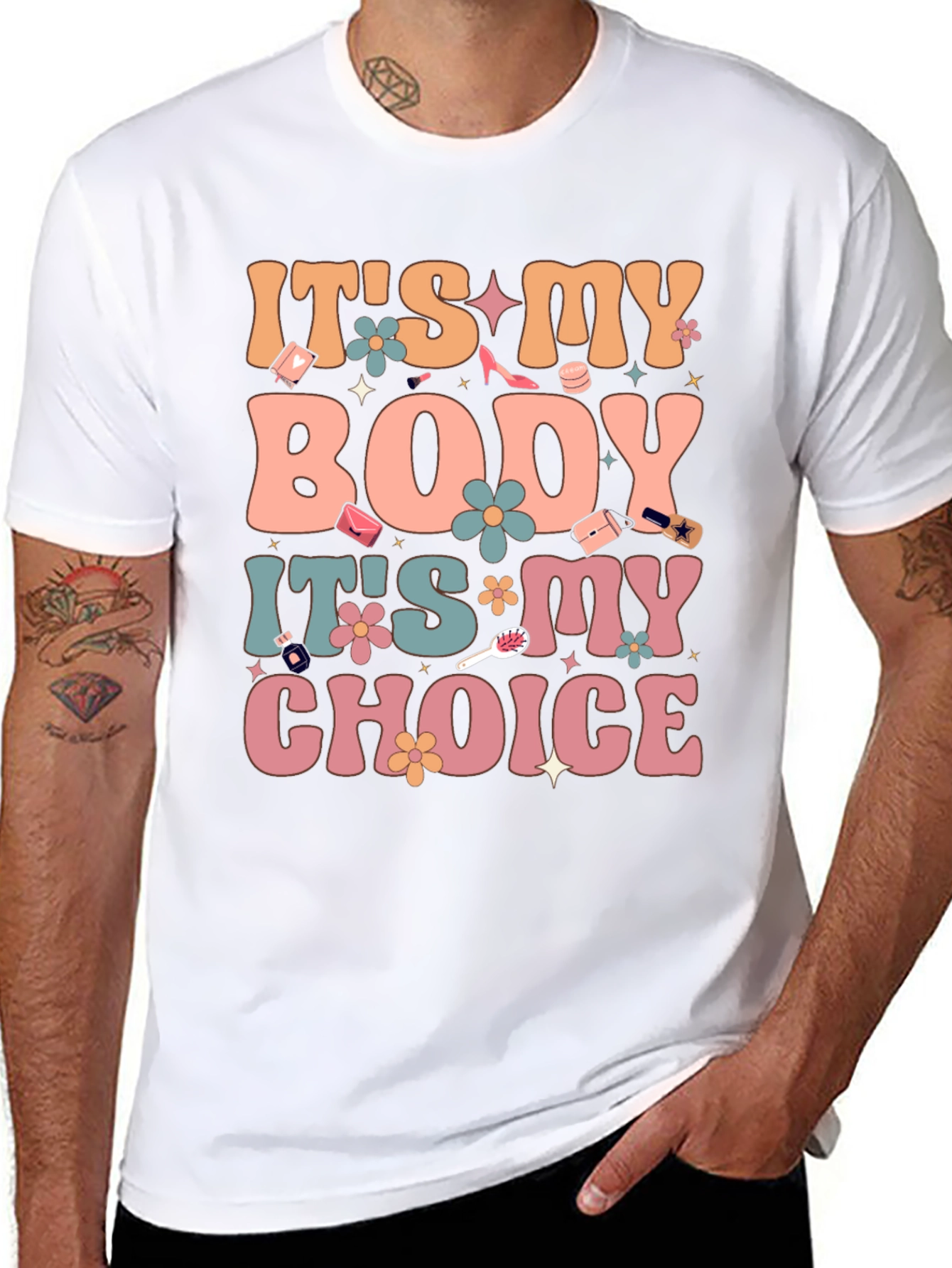 Its My Body Its My Choice Graphic Tee