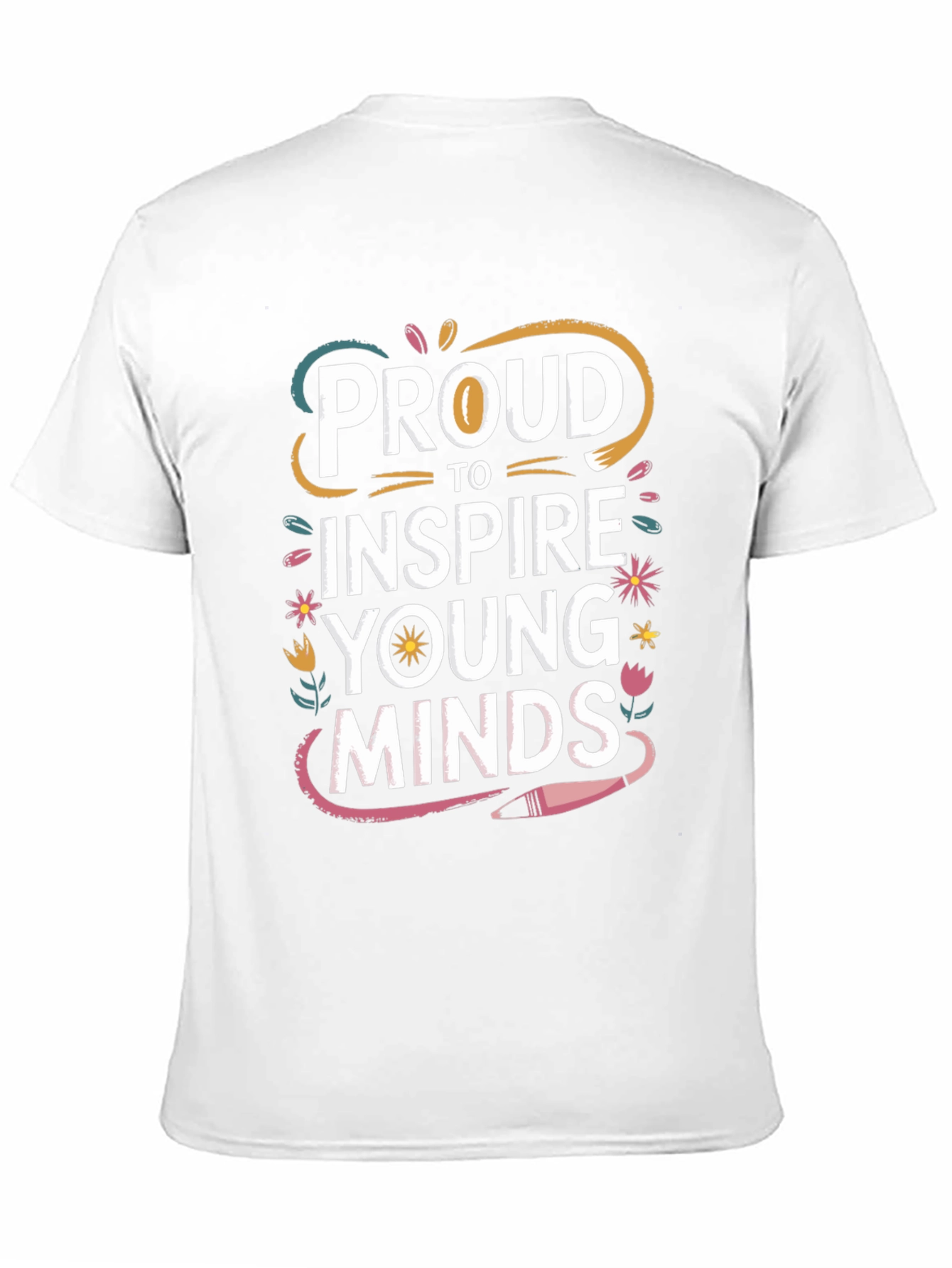 Proud to Inspire Young Minds Black T-Shirt