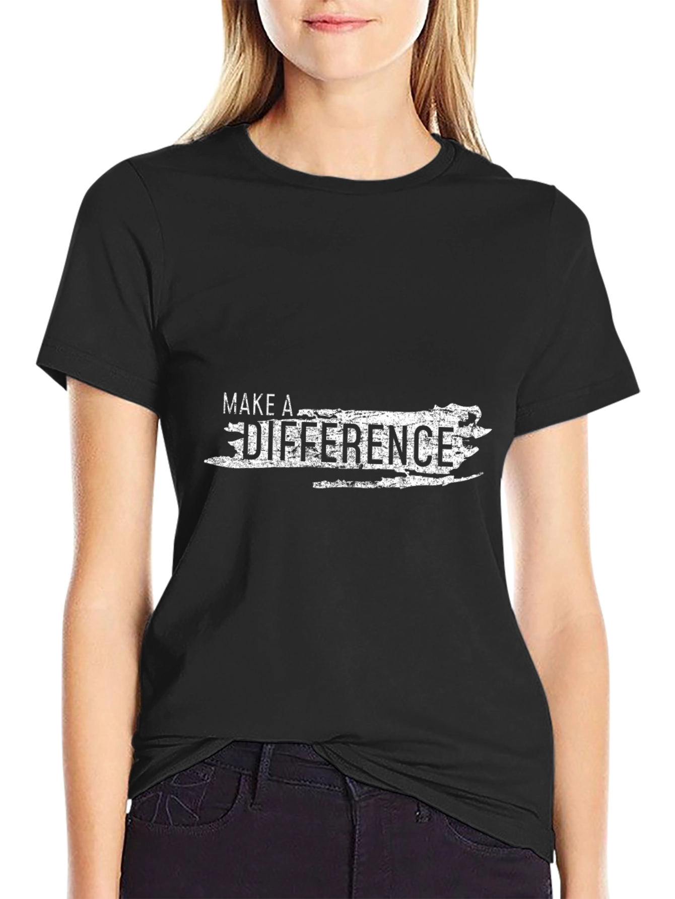 Make a Difference Graphic T-Shirt