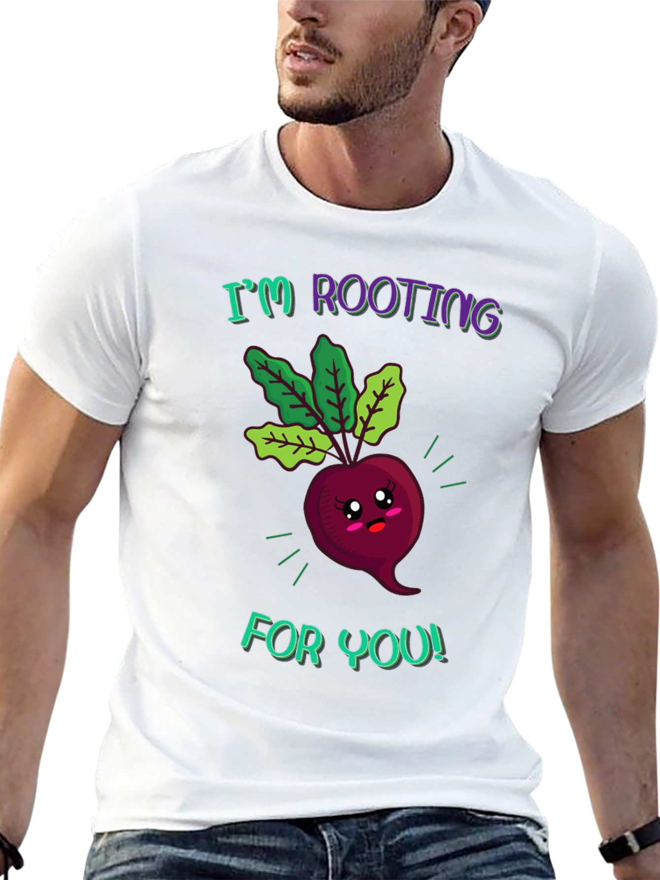 Im Rooting For You Beetroot Graphic Tee