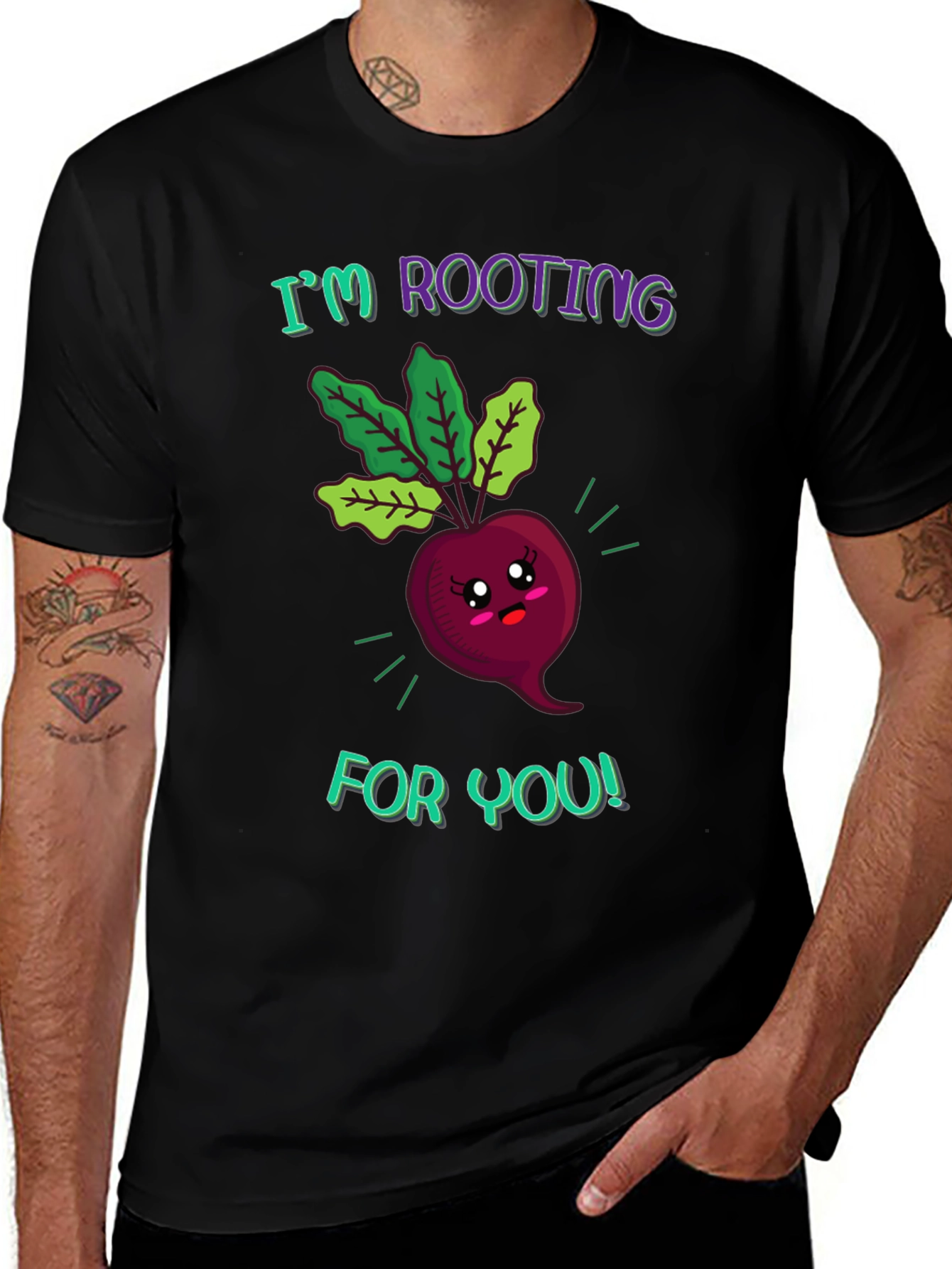 Im Rooting For You Beetroot Graphic Tee