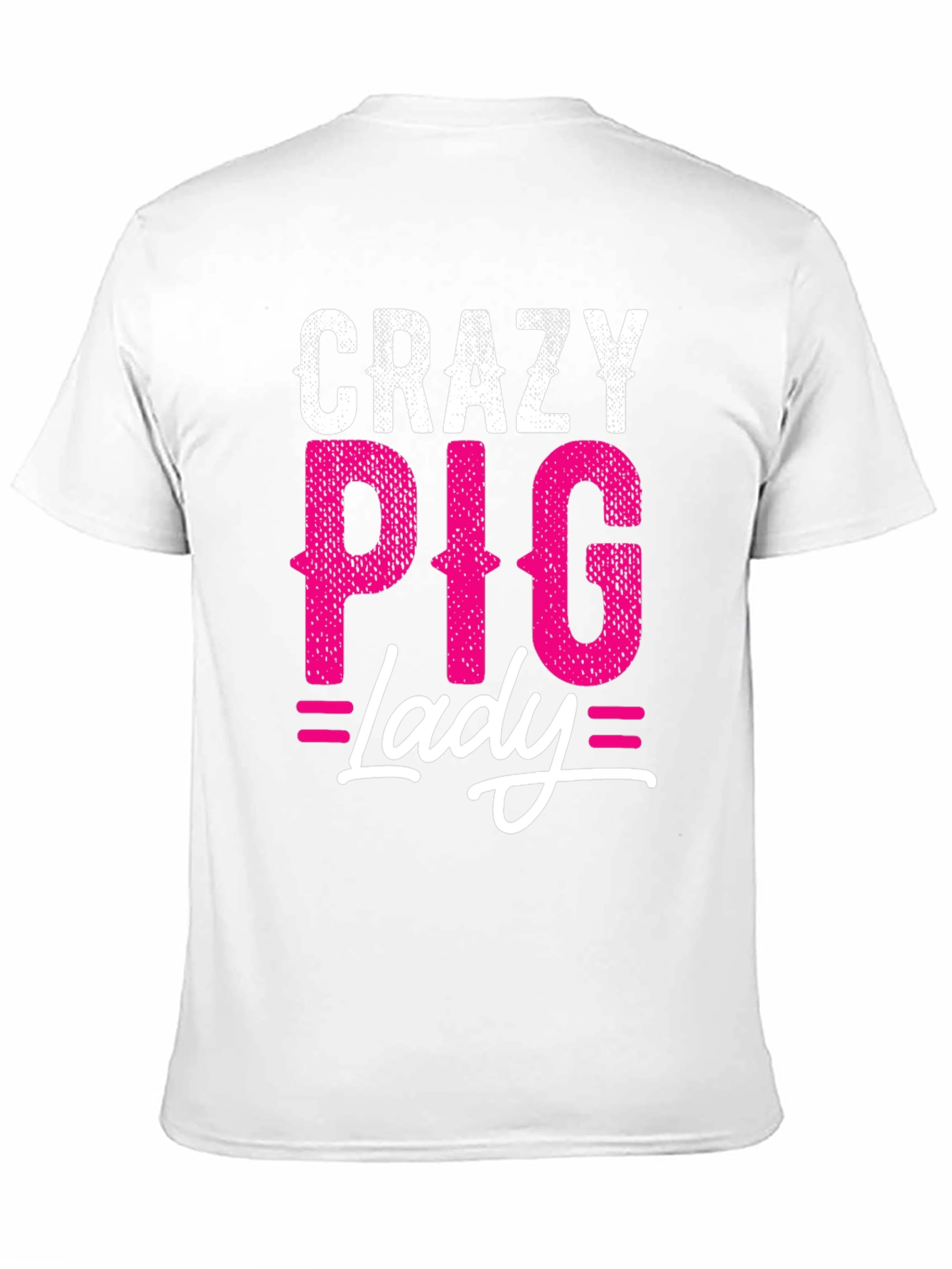 Crazy Pig Lady Graphic Tee