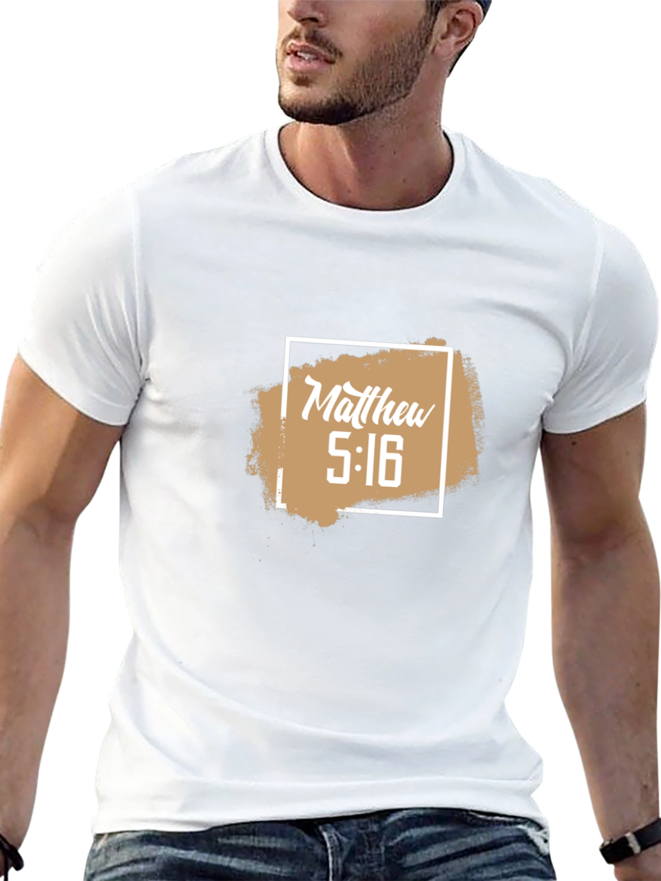 Matthew 5:16 Graphic Tee - Christian Inspired T-Shirt