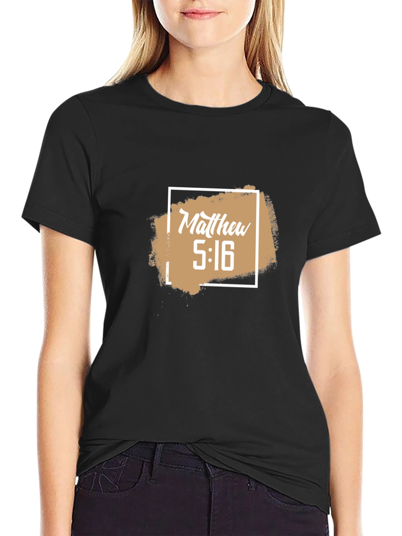 Matthew 5:16 Graphic Tee - Christian Inspired T-Shirt