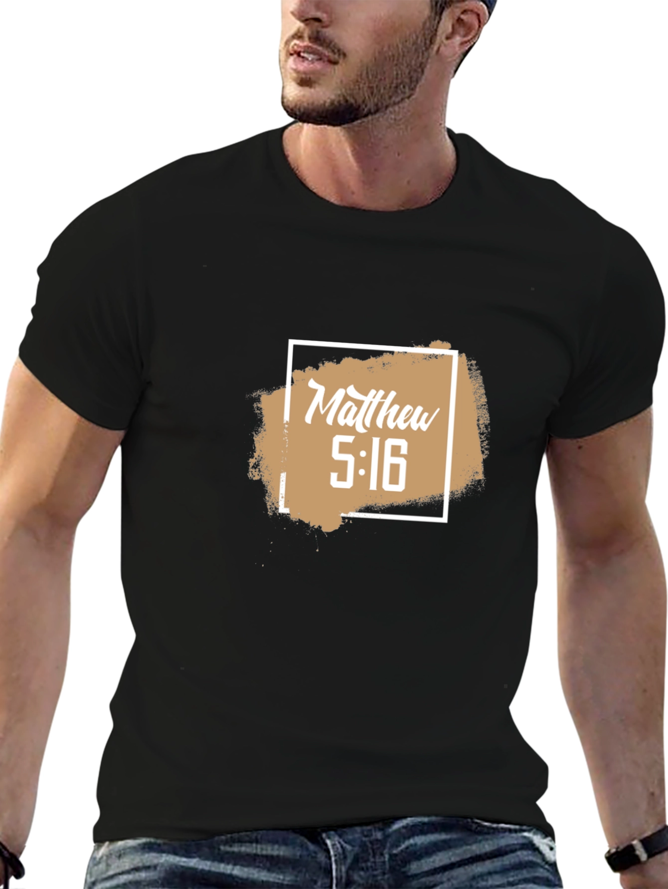 Matthew 5:16 Graphic Tee - Christian Inspired T-Shirt