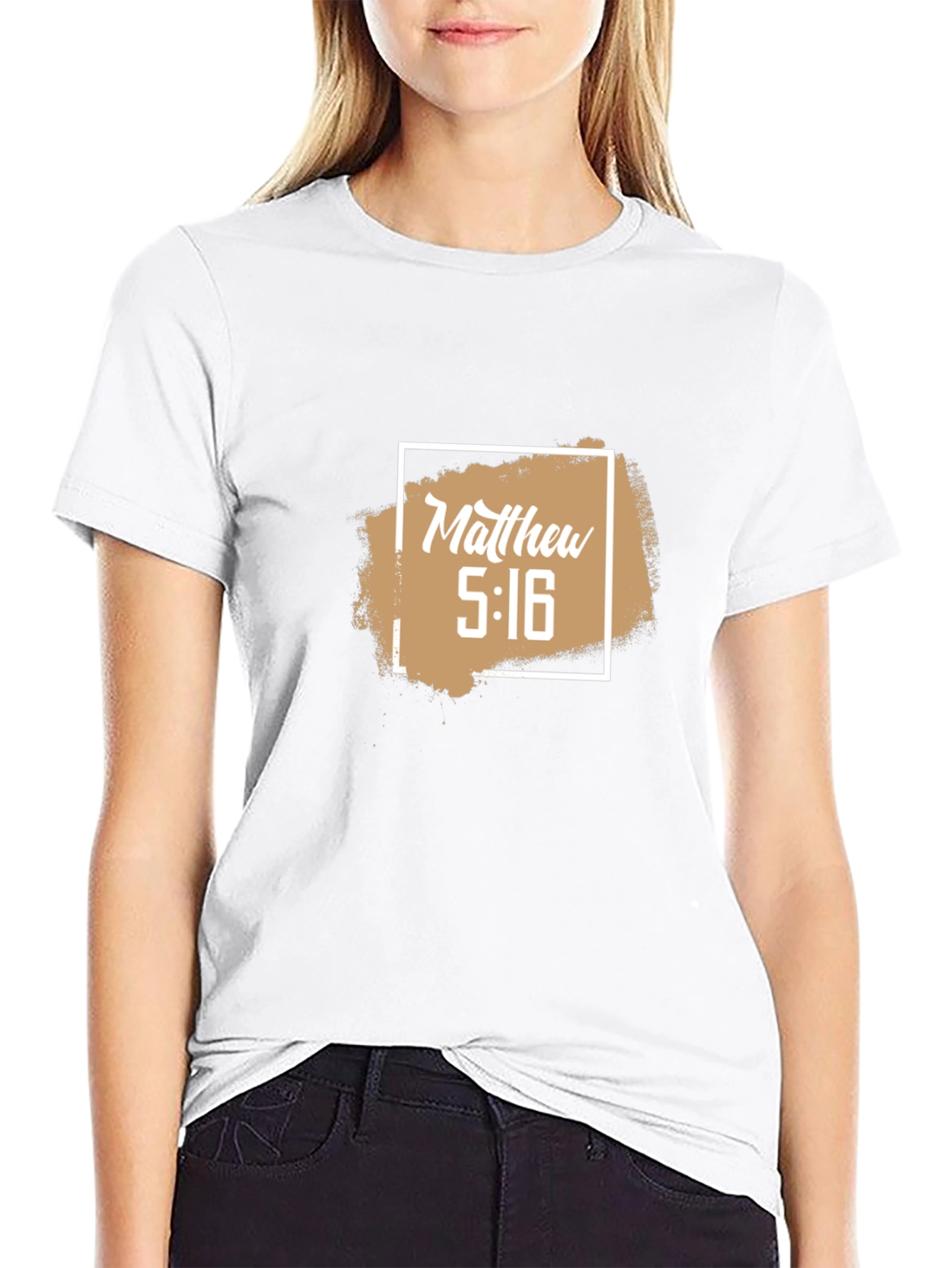 Matthew 5:16 Graphic Tee - Christian Inspired T-Shirt