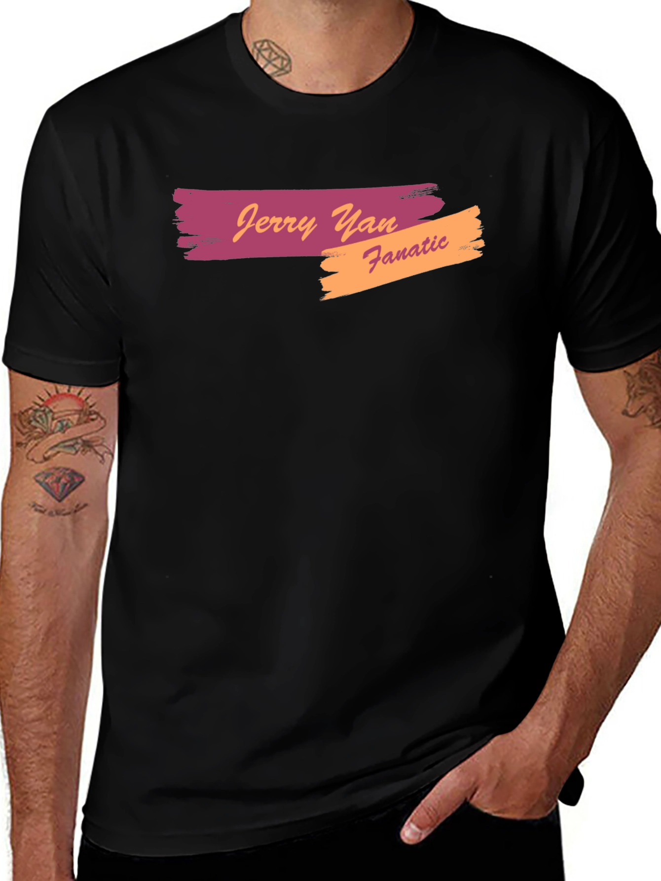 Jerry Yan Fanatic Graphic Tee - Black