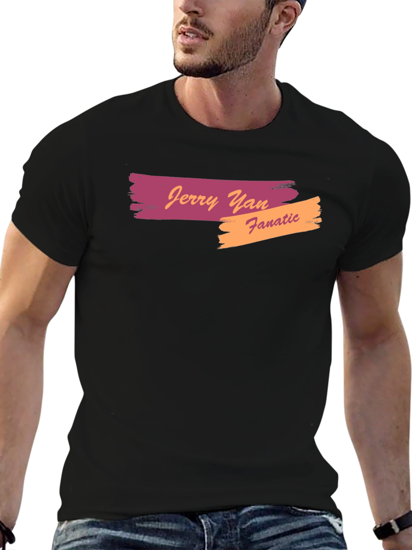 Jerry Yan Fanatic Graphic Tee - Black