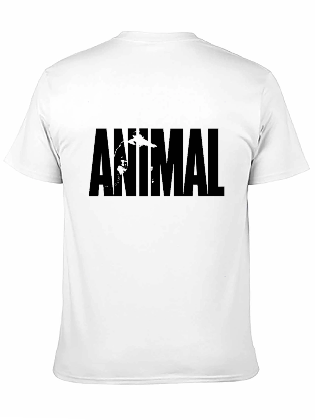 Animal Graphic Tee - Black