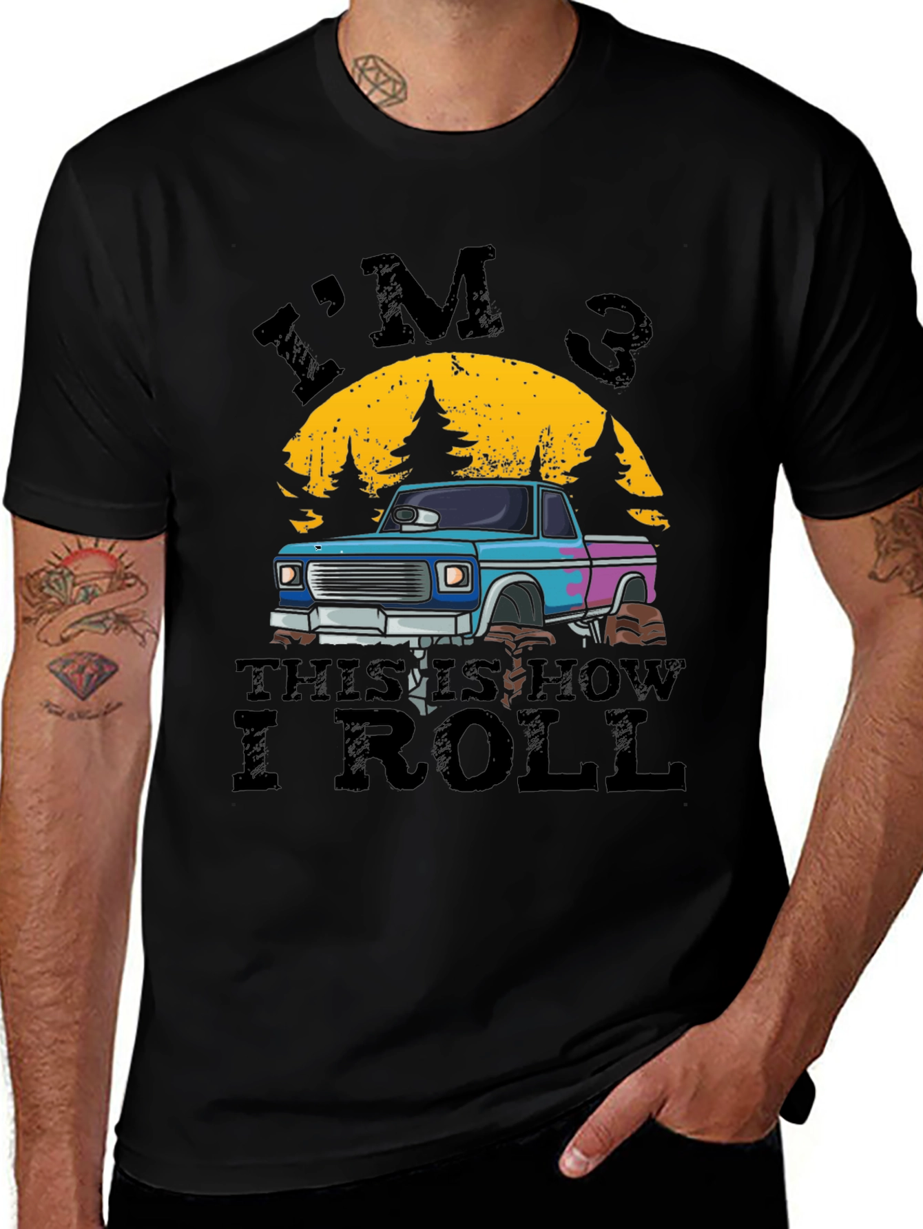 Im 3 This Is How I Roll T-Shirt