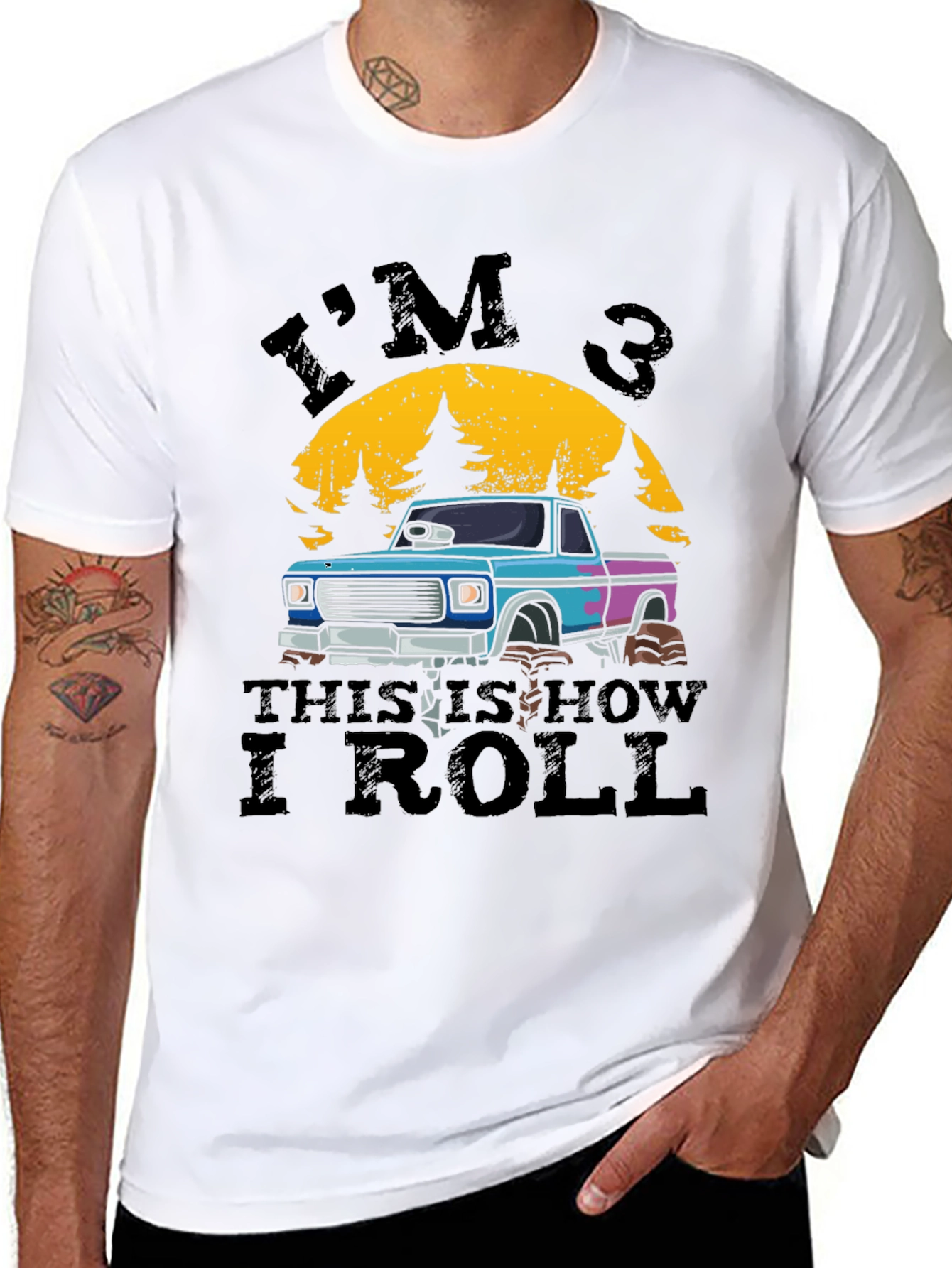 Im 3 This Is How I Roll T-Shirt