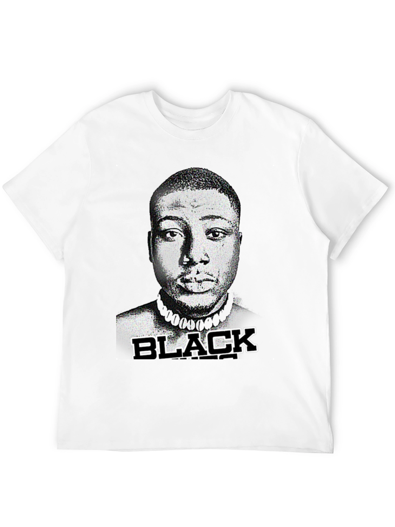 Black Graphic Print T-Shirt