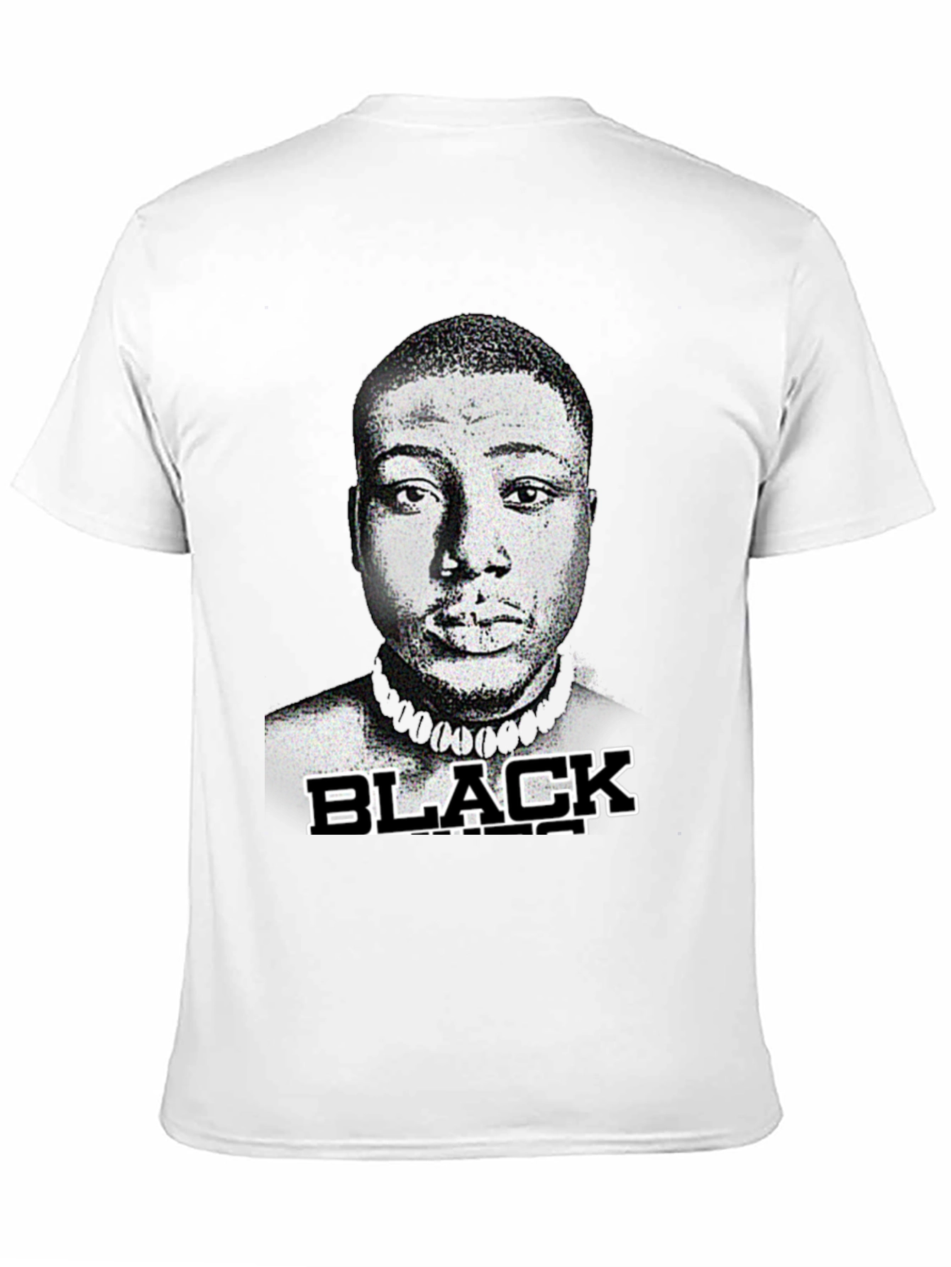 Black Graphic Print T-Shirt