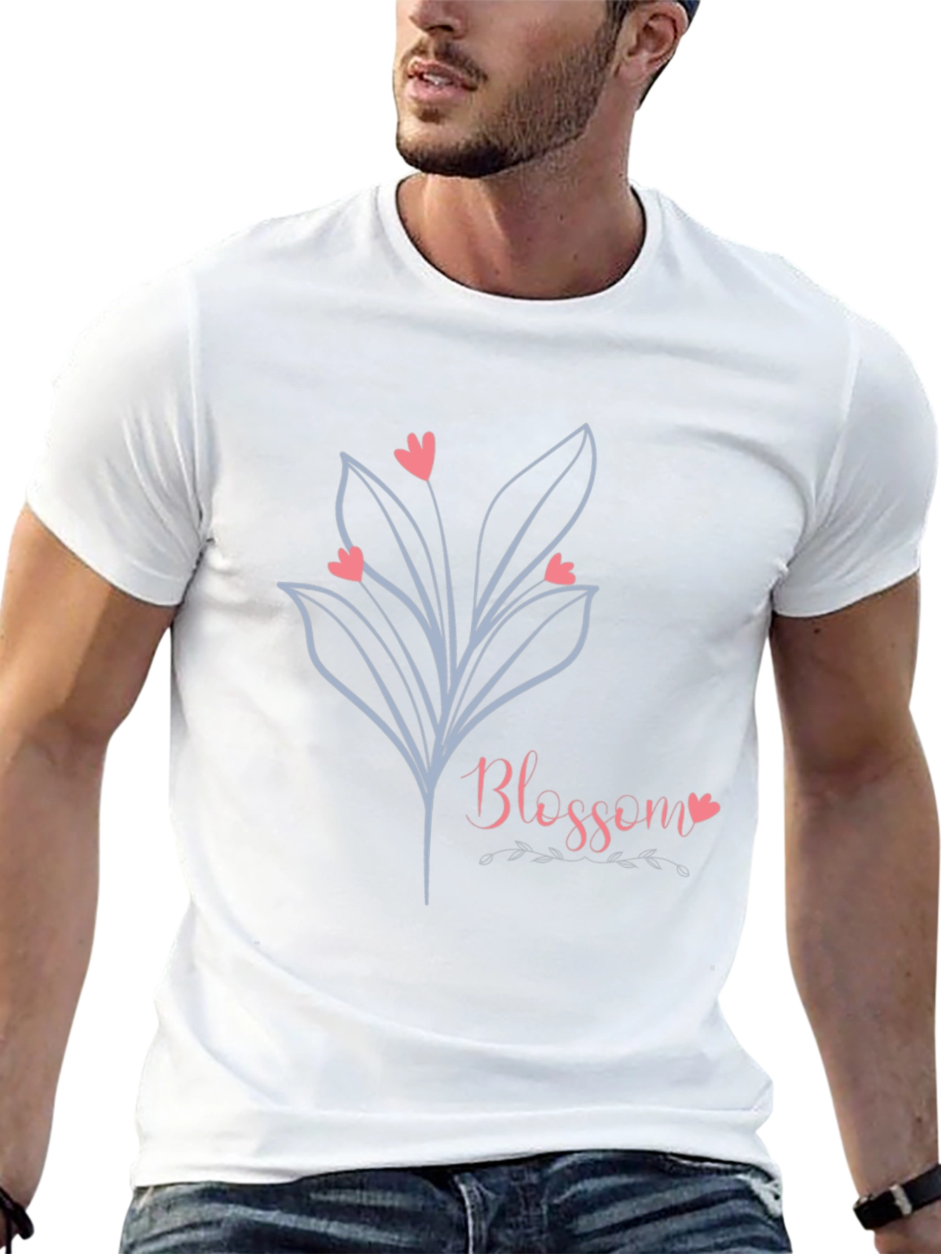 Blossom Graphic Print T-Shirt