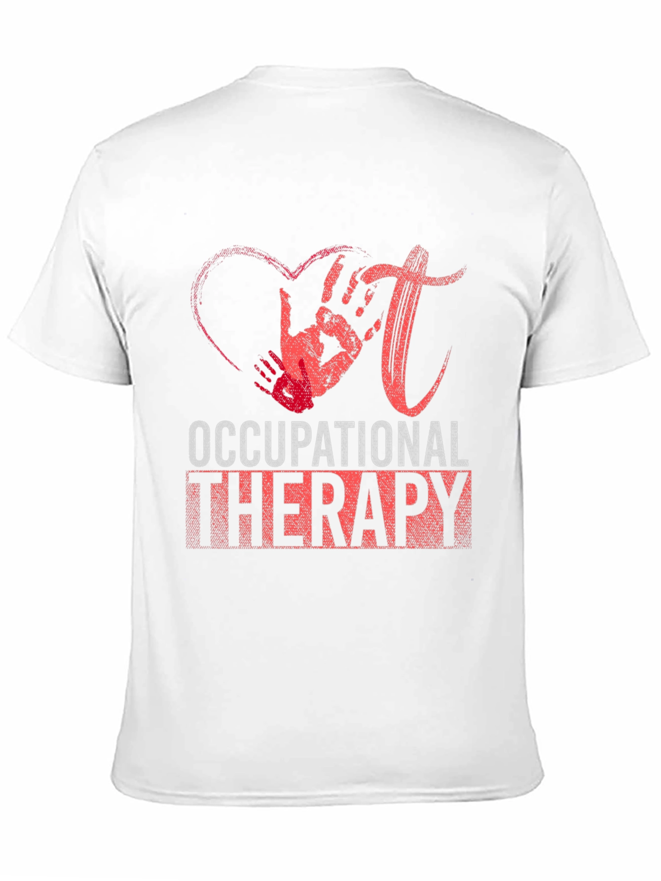 Occupational Therapy T-Shirt - Hand Heart Design