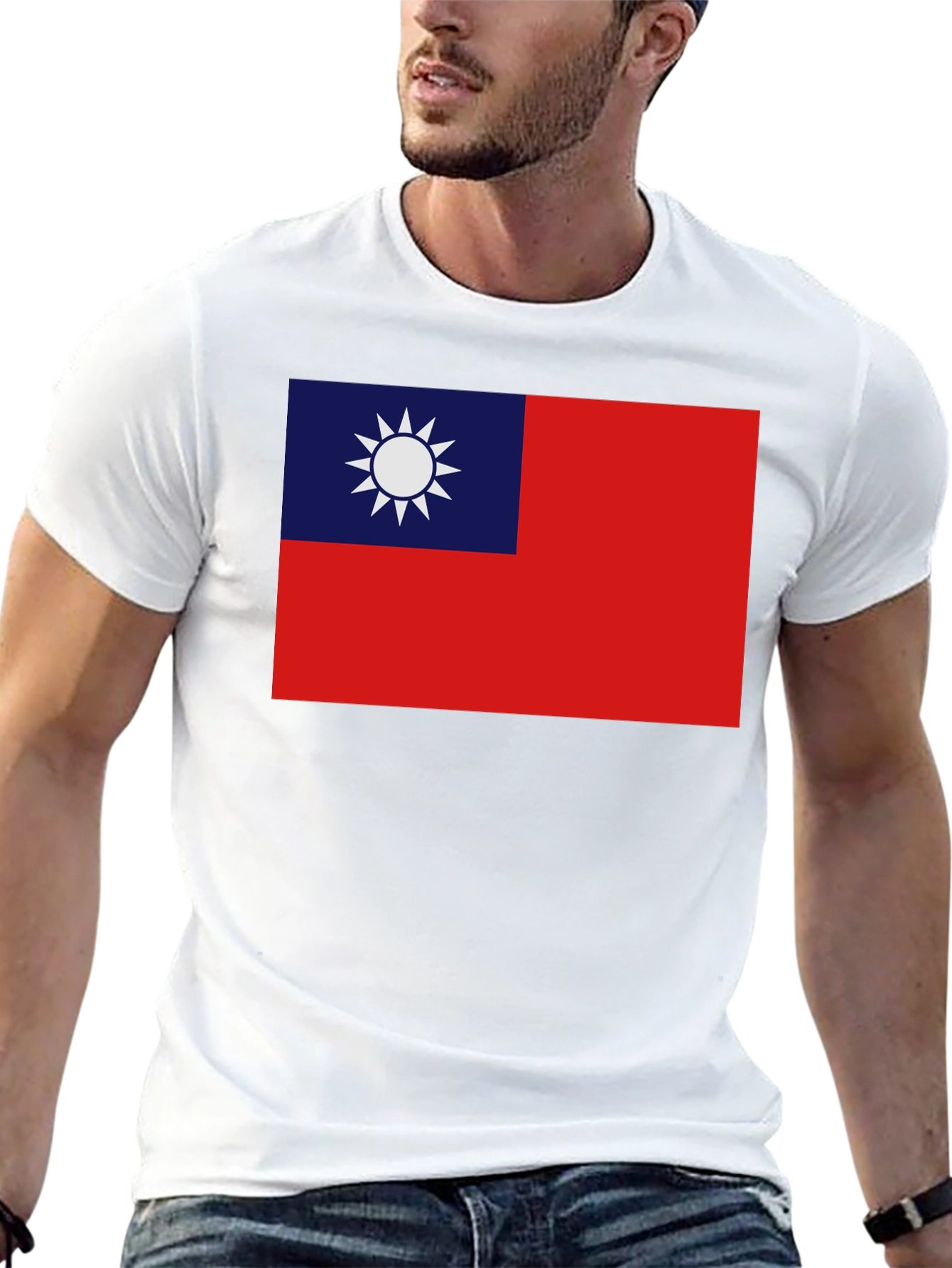 Taiwan Flag T-Shirt - Patriotic Pride Tee