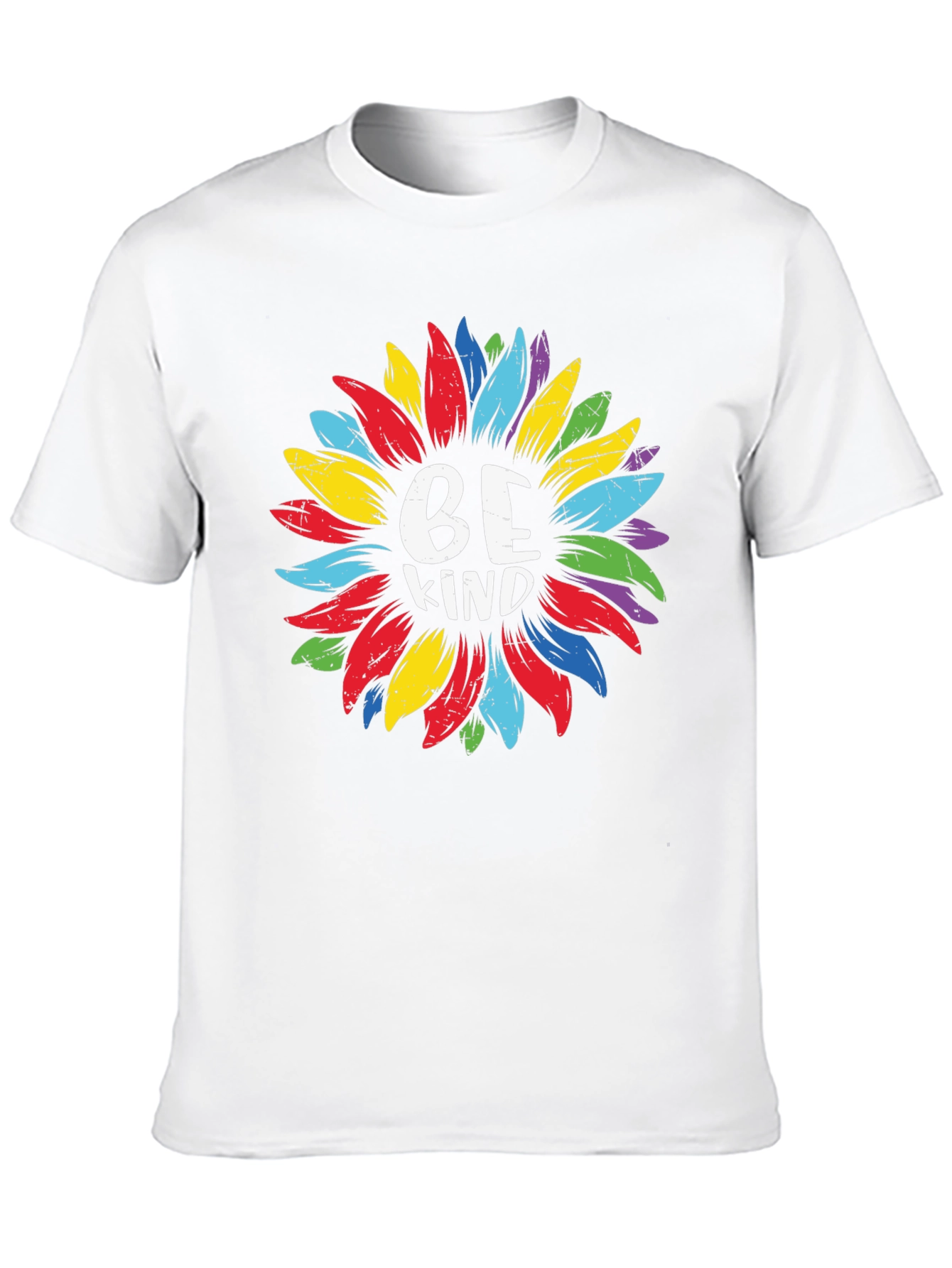 Be Kind Sunflower Graphic T-Shirt - Black