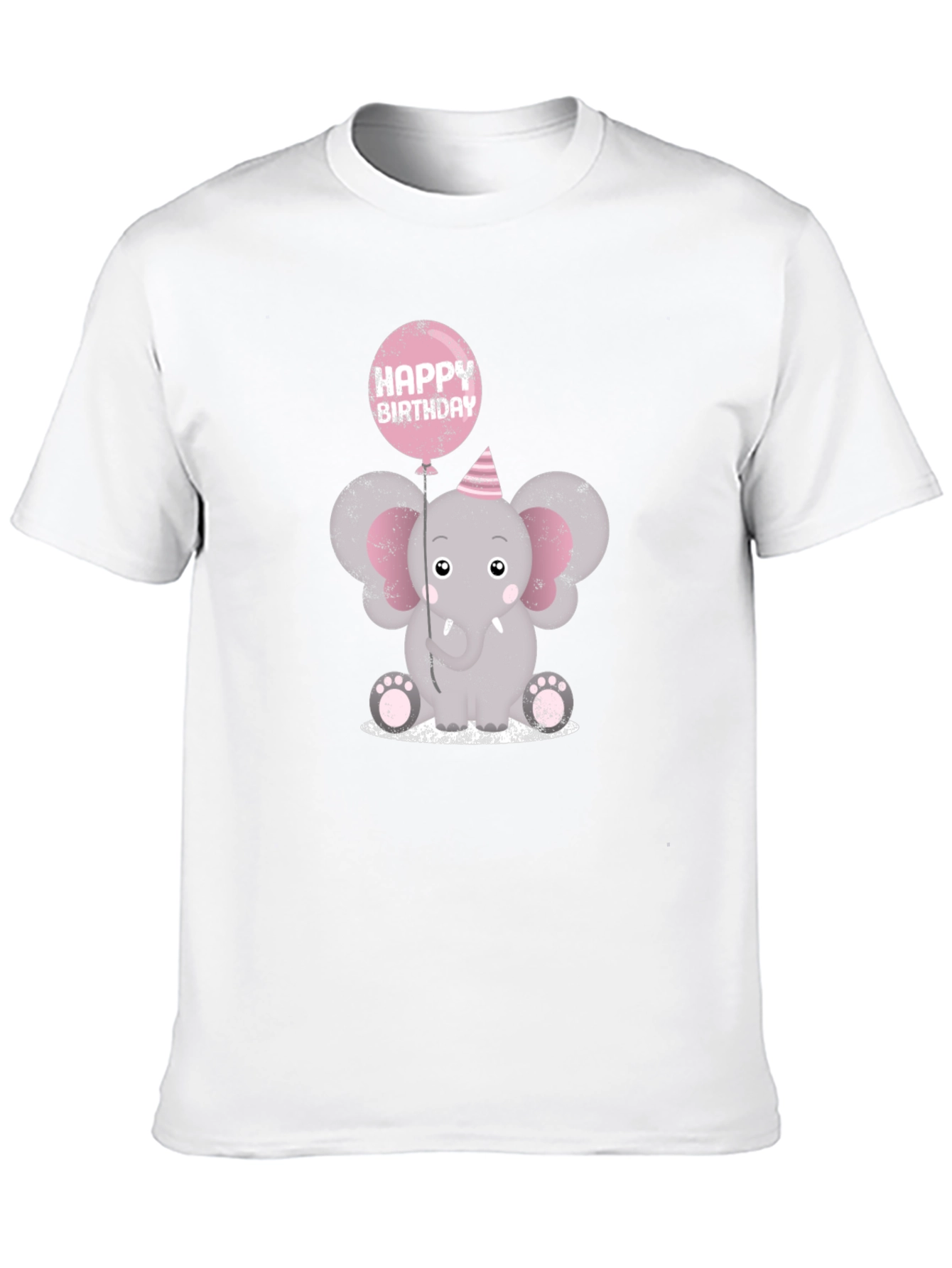 Elephant Happy Birthday T-Shirt