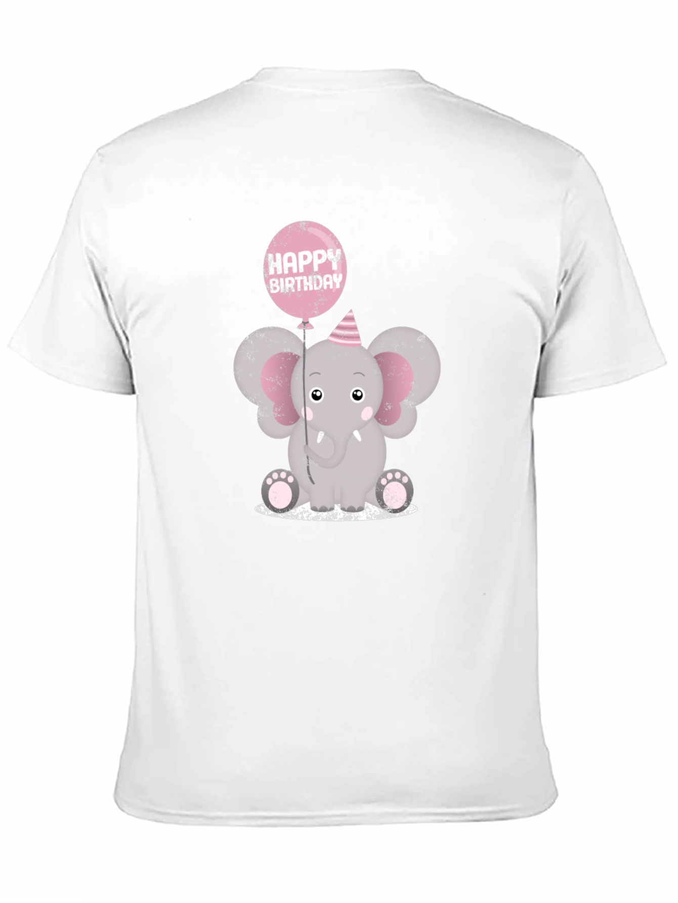 Elephant Happy Birthday T-Shirt