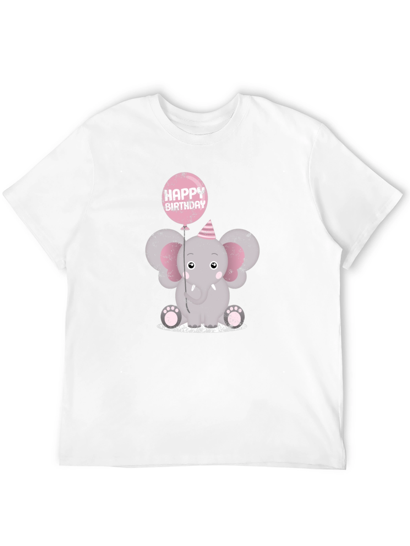 Elephant Happy Birthday T-Shirt